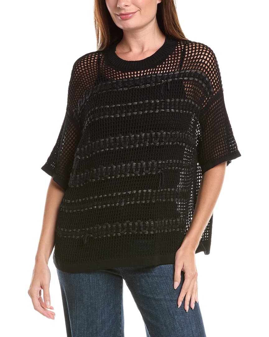Lafayette 148 New York Lafayette 148 New York Open-Knit Sweater