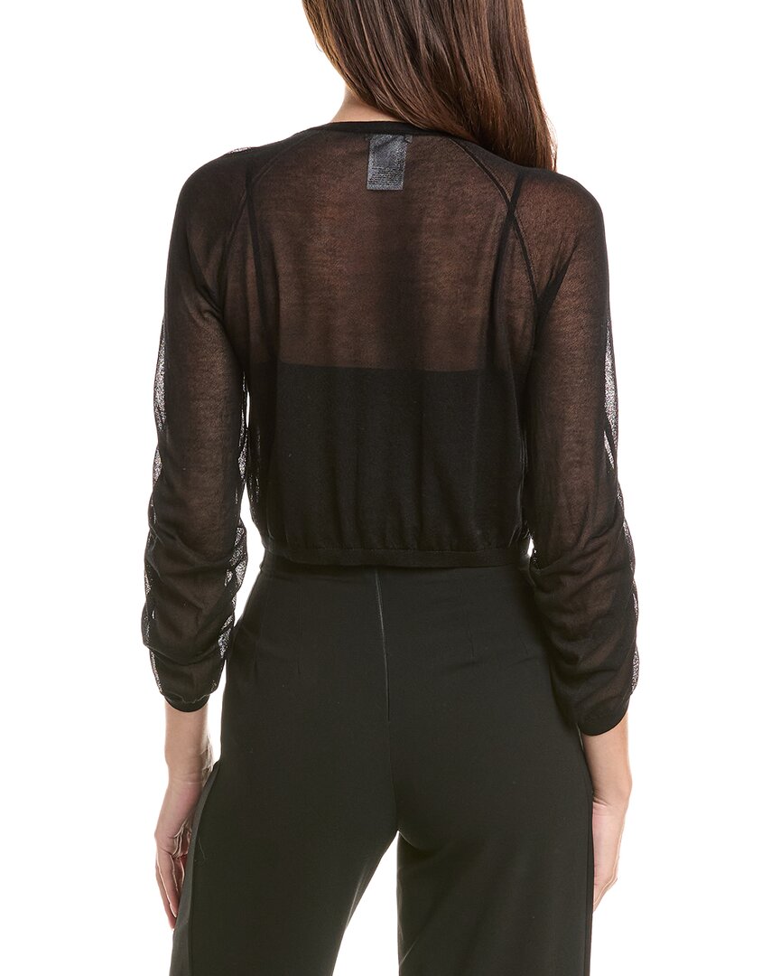 Lafayette 148 New York Lafayette 148 New York Ruched Silk-Blend Sweater