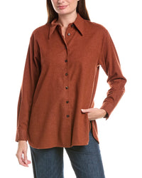 Lafayette 148 New York Lafayette 148 New York Wool & Cashmere-Blend Shirt