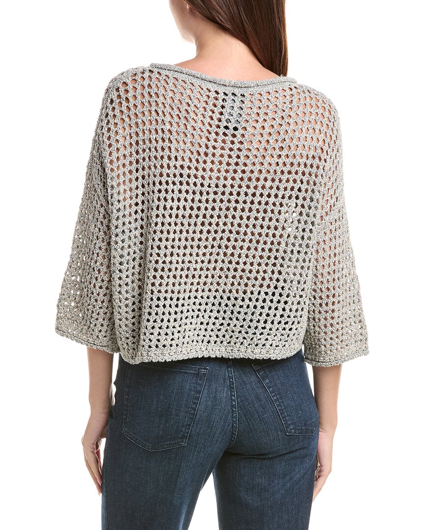 Lafayette 148 New York Lafayette 148 New York Oversized Open Stitch Sweater