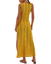 Vix Solid Twist Long Cover Up