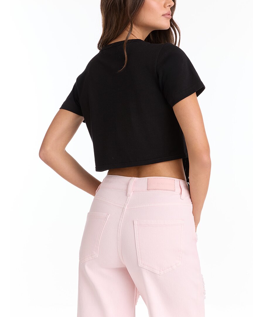 The Noli Shop Diana Satin Bow Shirt