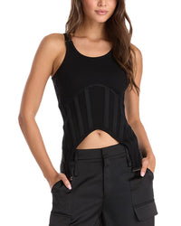 The Noli Shop Kiara Garter Tank