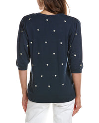 Ichi Diane Short Sleeve Top