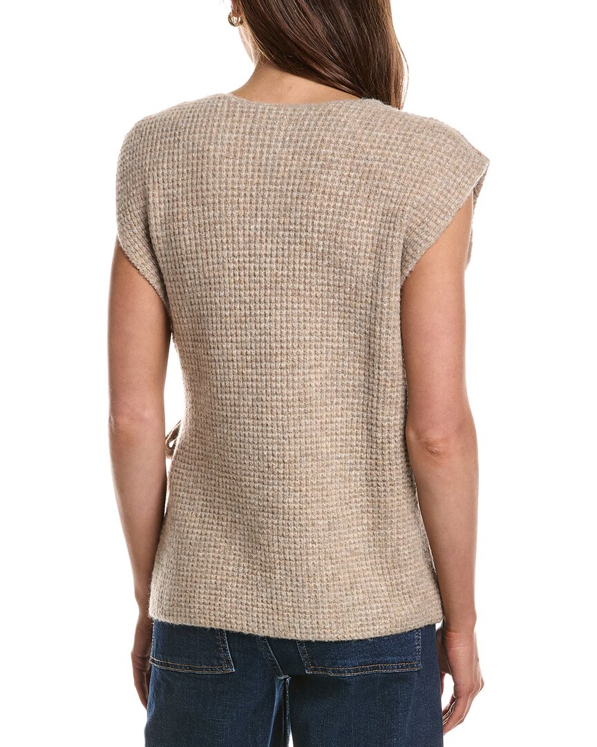 Ichi Ialitten Wool-Blend Poncho