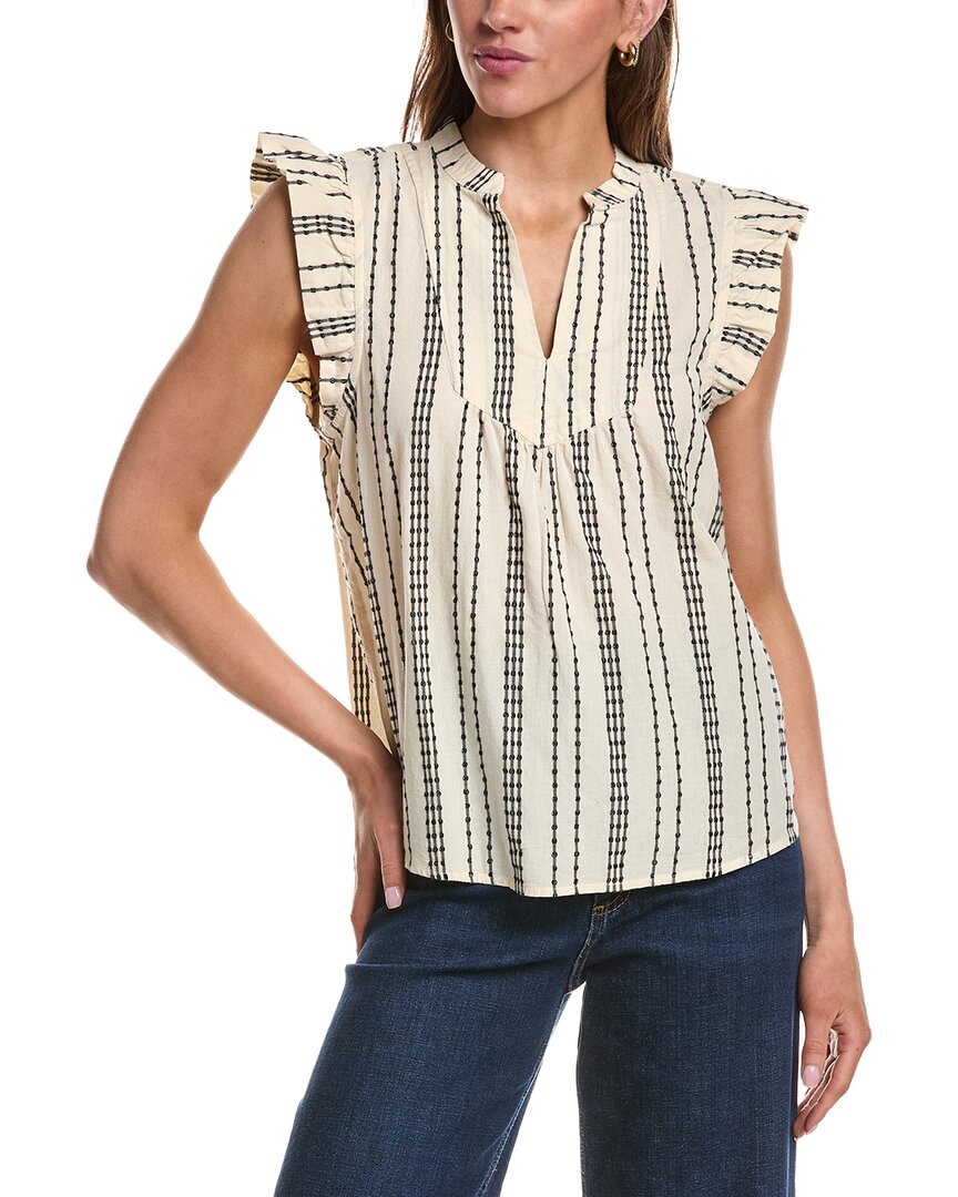 Ichi Ihjosine To Cap Sleeve Top