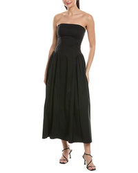 Weworewhat Corset Midi Dress