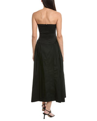 Weworewhat Corset Midi Dress