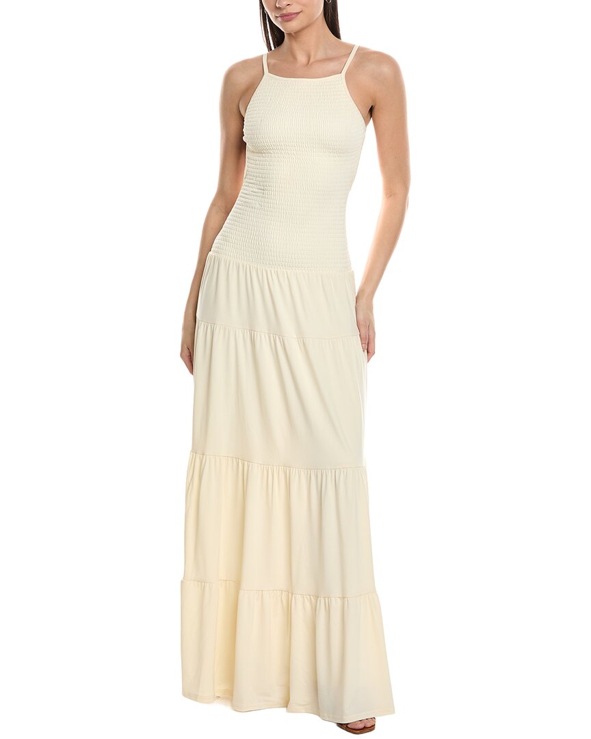 Weworewhat Smocked Maxi Dress