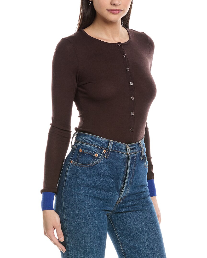 Weworewhat Fine Knit Cardigan