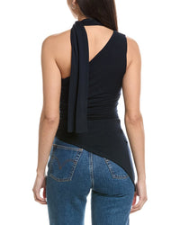 Weworewhat One-Shoulder Draped Top