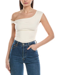 Weworewhat Twisted Off-Shoulder Top