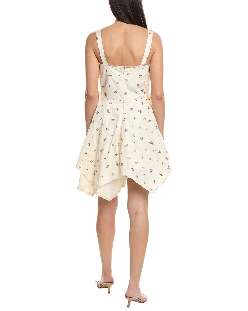 Weworewhat Handkerchief Mini Dress