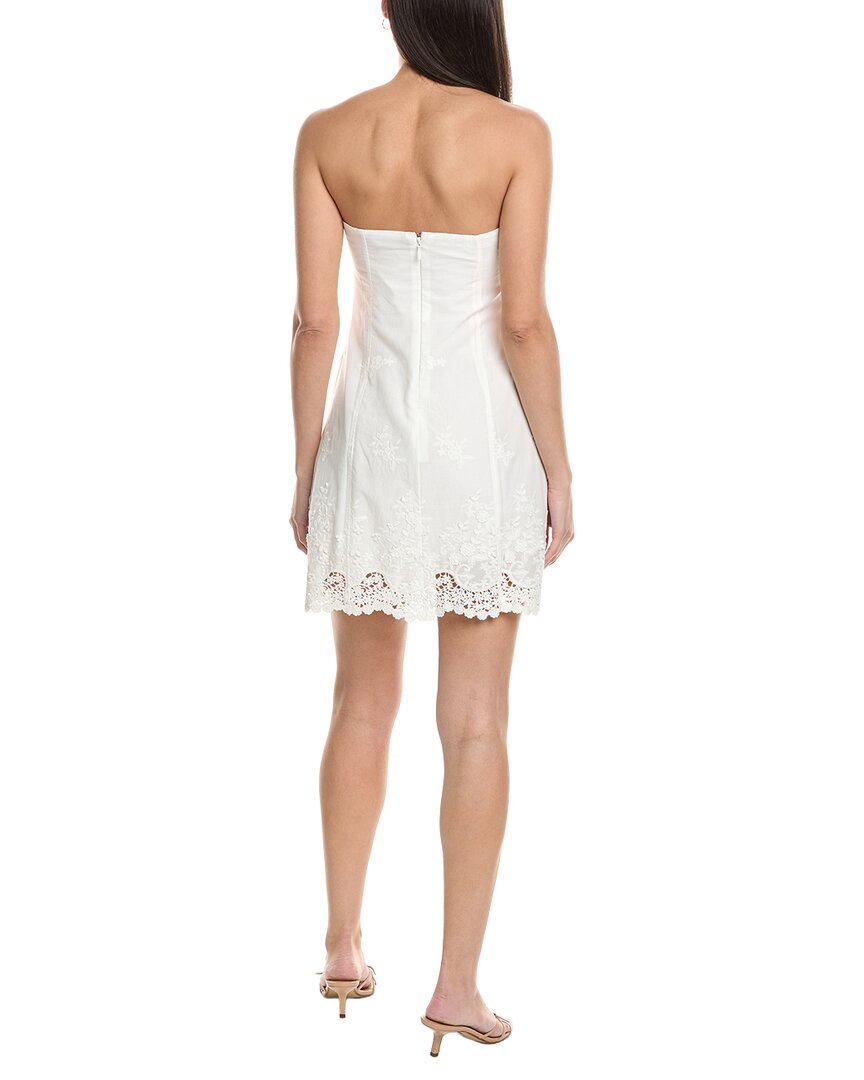 Weworewhat Strapless Mini Dress