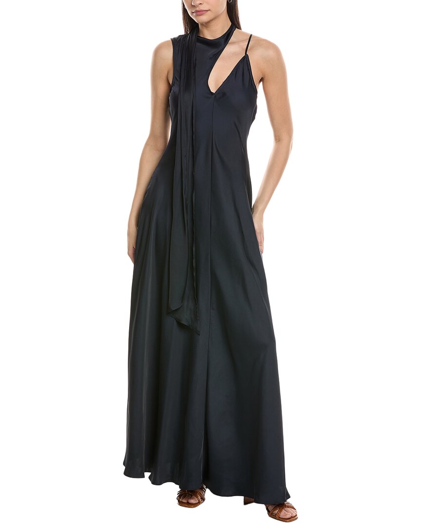 Weworewhat Wrap Neck Slip Dress
