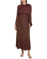 Weworewhat Halter Cape Midi Dress