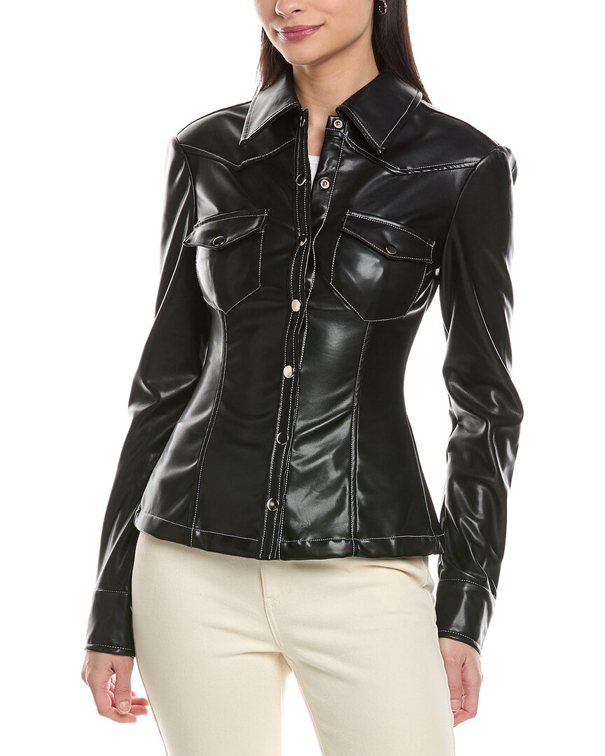 Weworewhat Western Button Overshirt