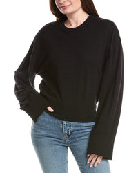 WeWoreWhat Weworewhat Bubble Crewneck Wool-Blend Sweater