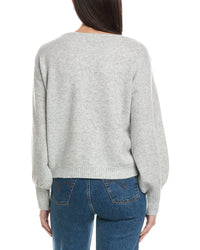 Weworewhat Balloon Sleeve Wool-Blend Sweater