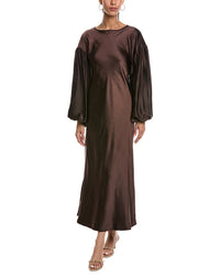 Weworewhat Balloon Sleeve Maxi Dress
