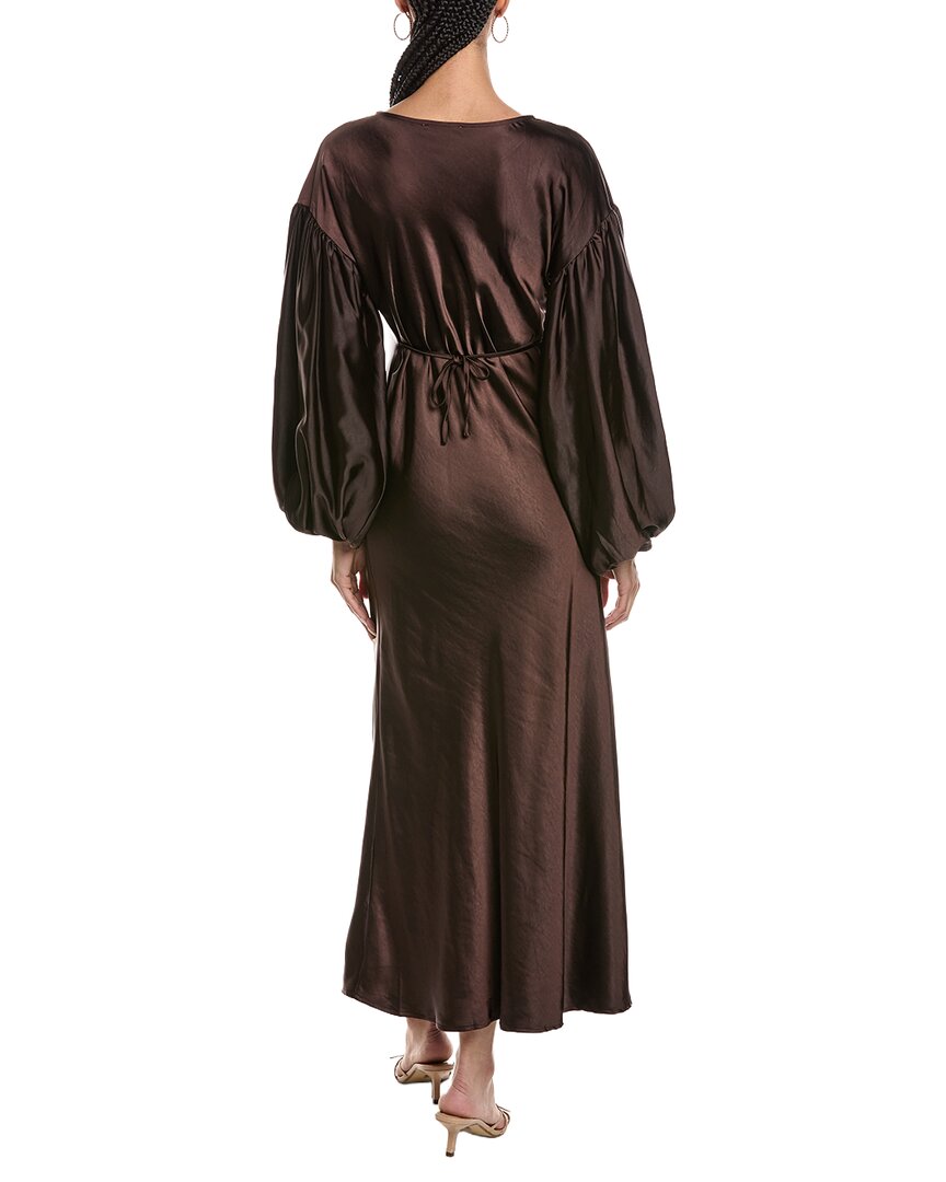 Weworewhat Balloon Sleeve Maxi Dress