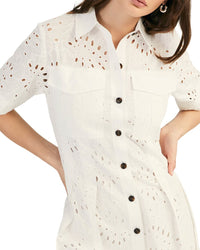 Derek Lam 10 Crosby Lincoln Short Sleeve Utility Dress