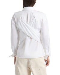 Derek Lam 10 Crosby Carmine Wrap Top