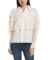 Area Stars Ruffle Blouse