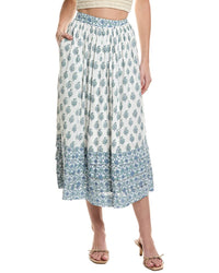 Area Stars Rayon Printed Skirt
