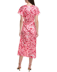 Area Stars Floral Side-Tie Dress