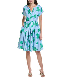 Area Stars Blue Floral Belted Dress