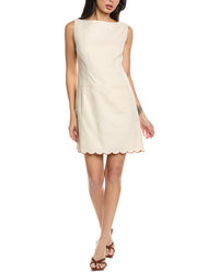 Seraphina Sleeveless Linen-Blend Mini Dress