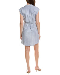 Bella Dahl Belted Linen-Blend Mini Dress