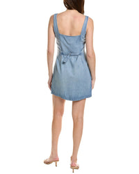 Bella Dahl Square Neck Button Front Mini Dress