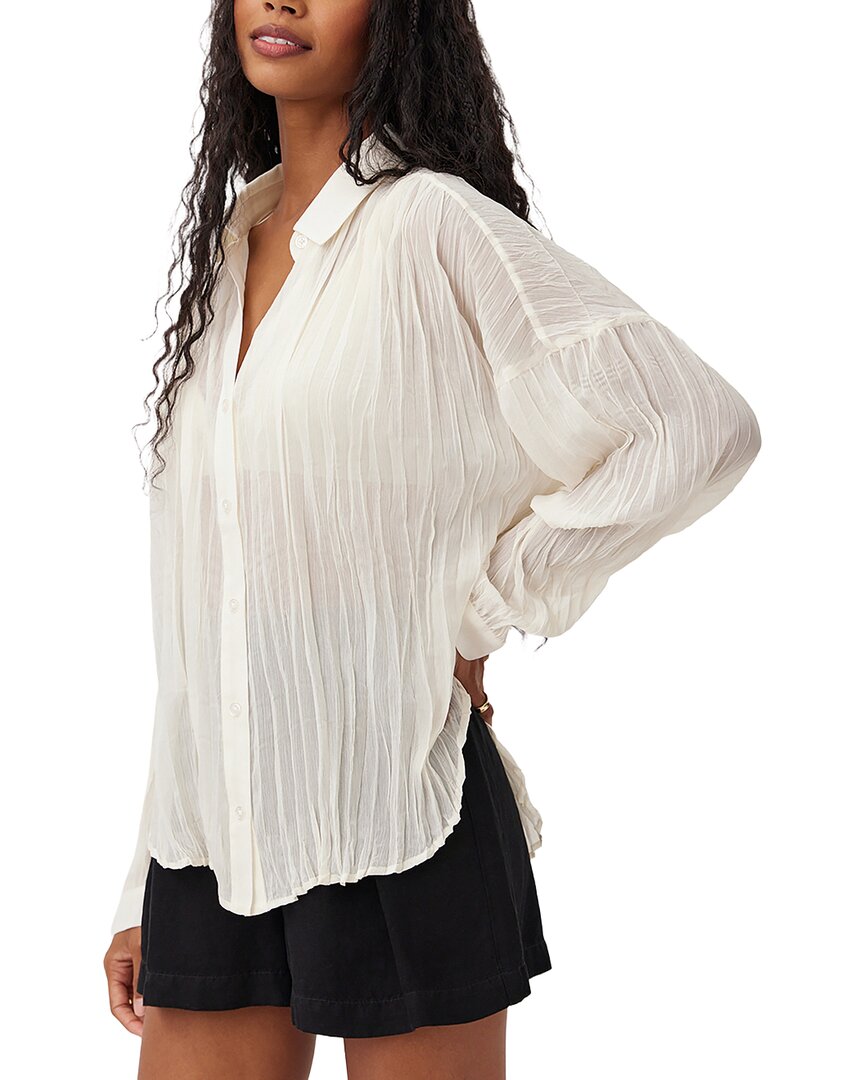 Bella Dahl Flowy Pleated Shirt