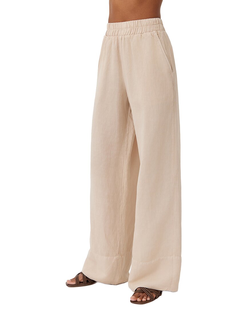 Bella Dahl Linen-Blend Wide Leg Pant