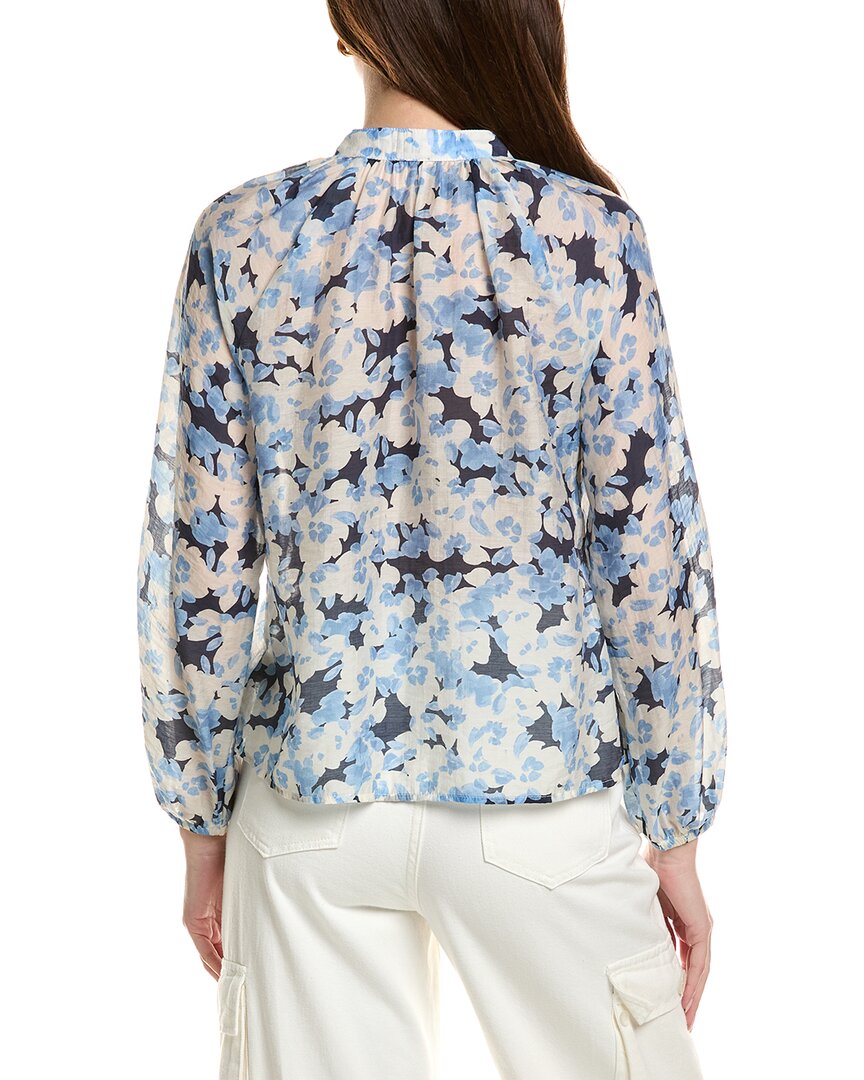 Bella Dahl Long Sleeve Shirred Raglan Shirt