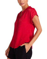 Bella Dahl Cap Sleeve Henley