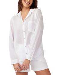 Bella Dahl Pocket Button Down Shirt