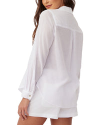 Bella Dahl Pocket Button Down Shirt