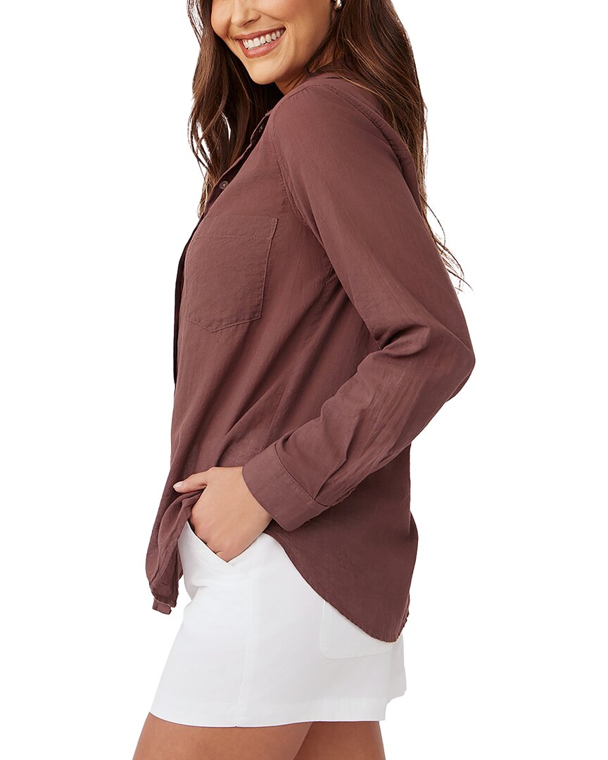 Bella Dahl Pocket Button Down Shirt