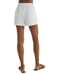 Bella Dahl Double Pleated Linen Short