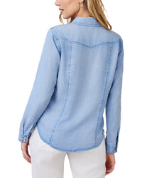 Bella Dahl Long Sleeve Seamed Shirt