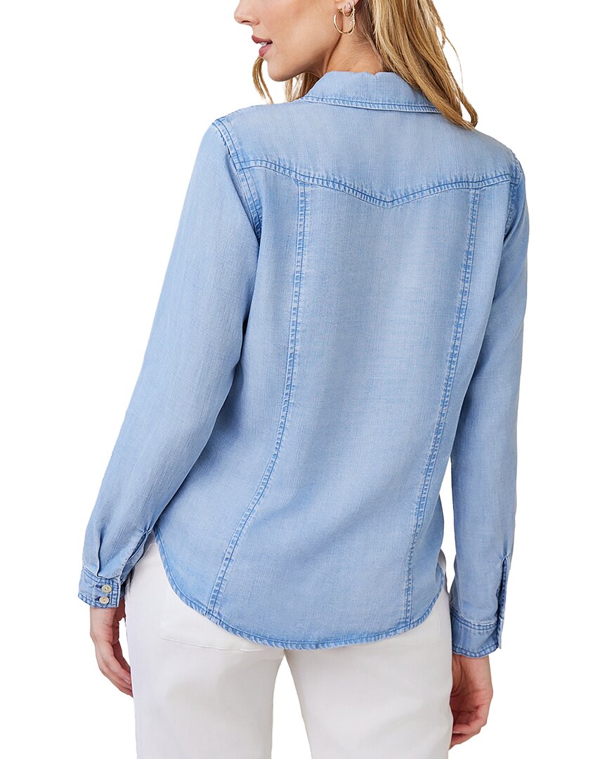 Bella Dahl Long Sleeve Seamed Shirt