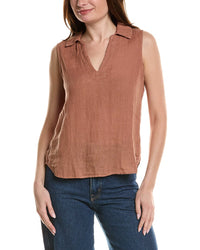 Bella Dahl Sleeveless Linen Pullover