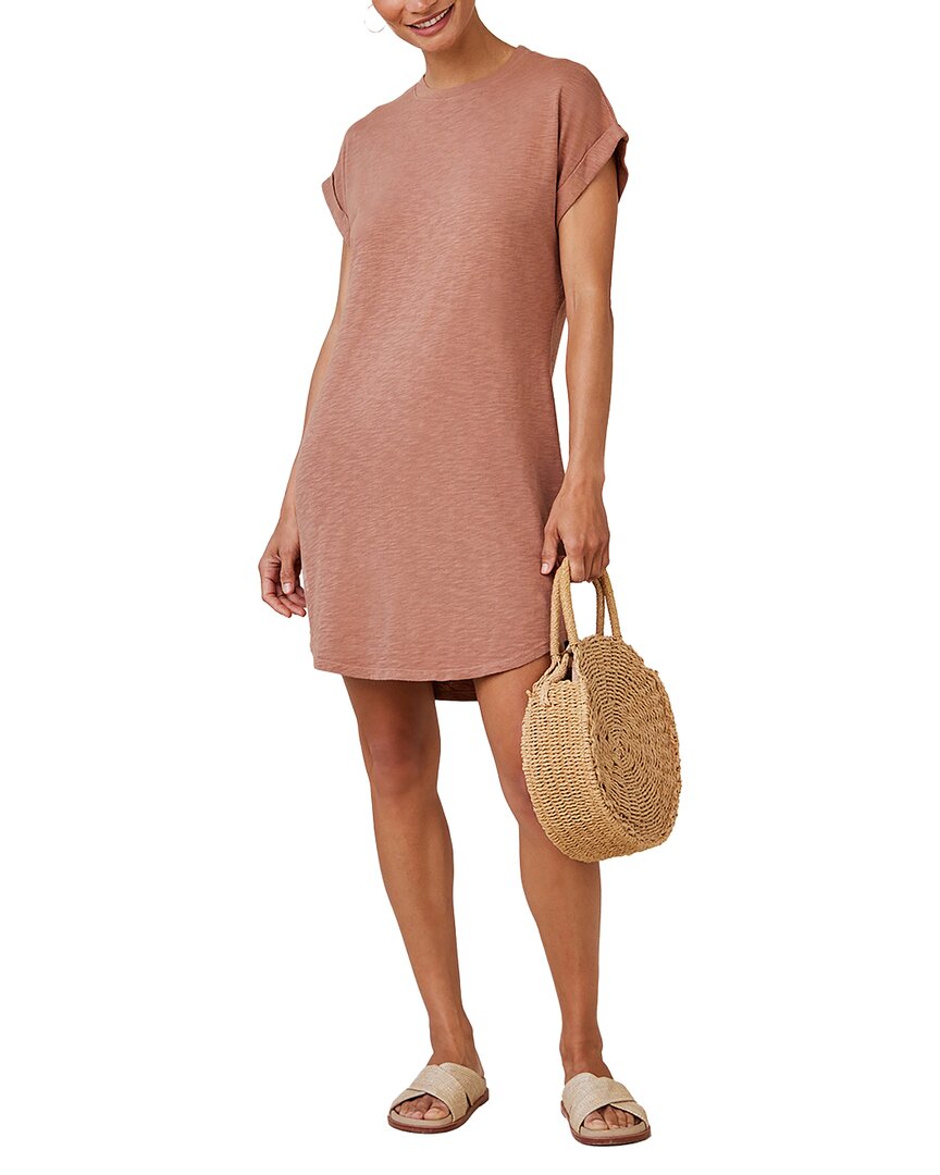 Bella Dahl Roll Sleeve T-Shirt Dress