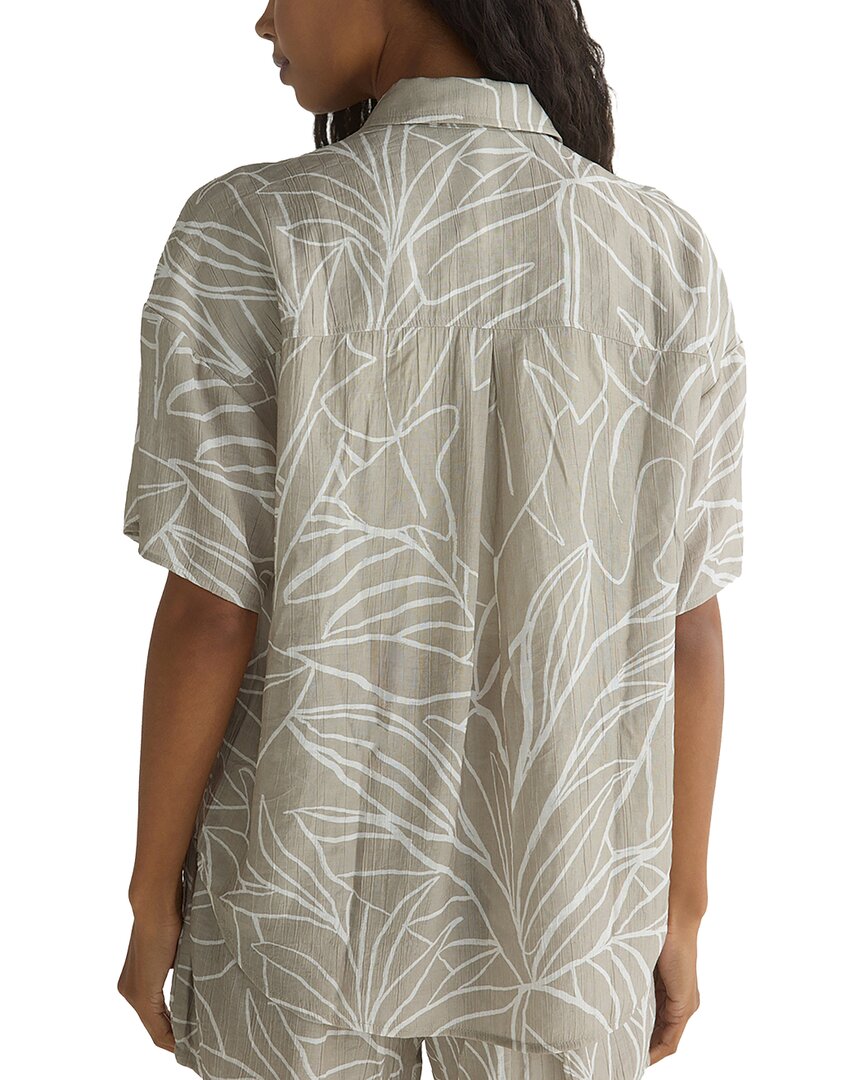 Bella Dahl Oversized Short Sleeve Shirt