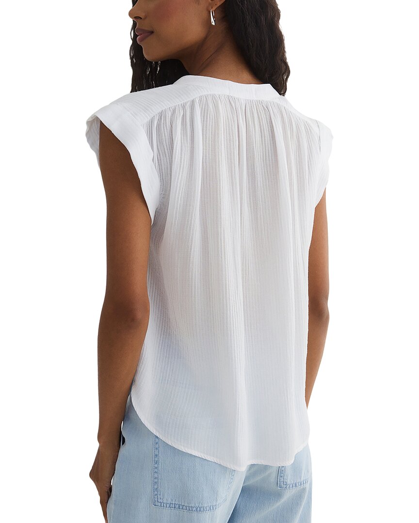 Bella Dahl Shirred Pullover Cap Sleeve