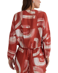 Bella Dahl Tie Up Pullover Top