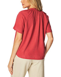 Bella Dahl Flowy Short Sleeve Pullover